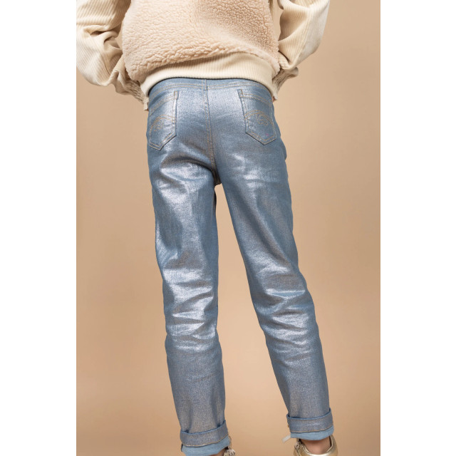 MAYCE Winter jeans broek meisjes boyfriend fit, licht denim MY408-5603-800 large