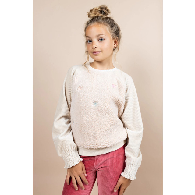 MAYCE Meisjes sweater teddy kit MY408-5302-400 large