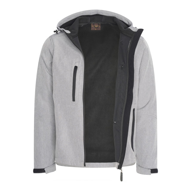 Cappuccino Italia Softshell hood jacket cap-sof-ho-gry-M large