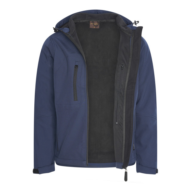 Cappuccino Italia Softshell hood jacket navy cap-sof-ho-nvy-XXL large