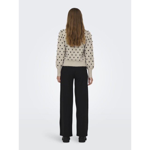 Only Jdysigrid life ls oneck puffdot pu zand dessin 4219.06.0036 large
