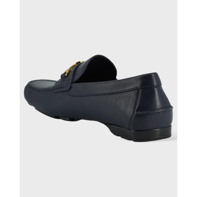 Versace Kalfsleren loafers Versace Kalfsleren Loafers Blauw large