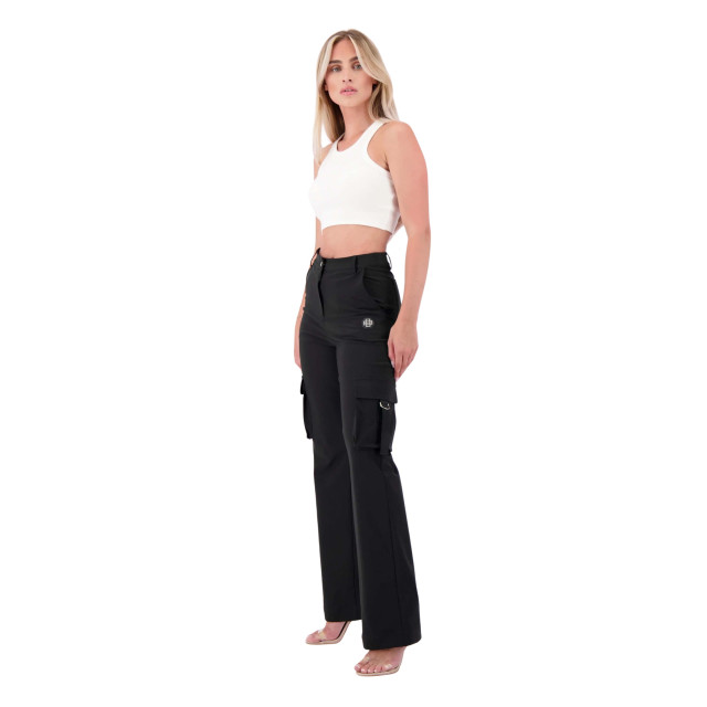 Black Bananas Belted cargo broek belted-cargo-broek-00058215-black large