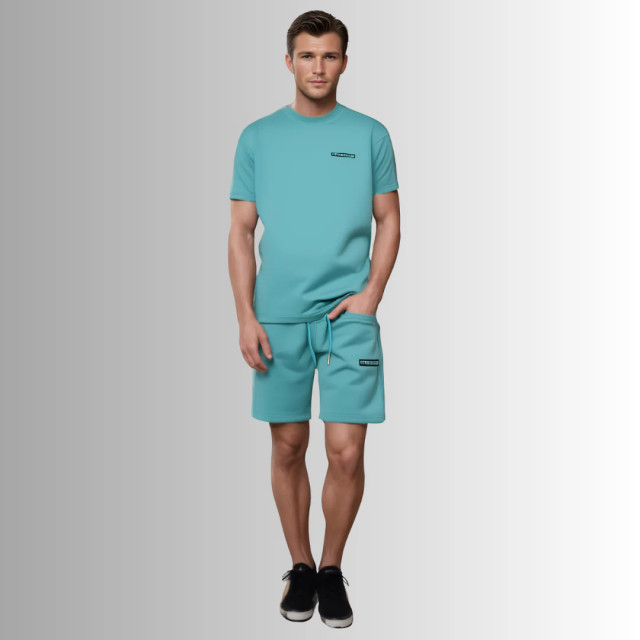 Black Donkey Relaxt summer t-shirt i mintgreen CH4-MCRS24-CR large
