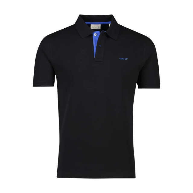 Gant Regular fit contrast pique rugger polo 2062026-005-S large