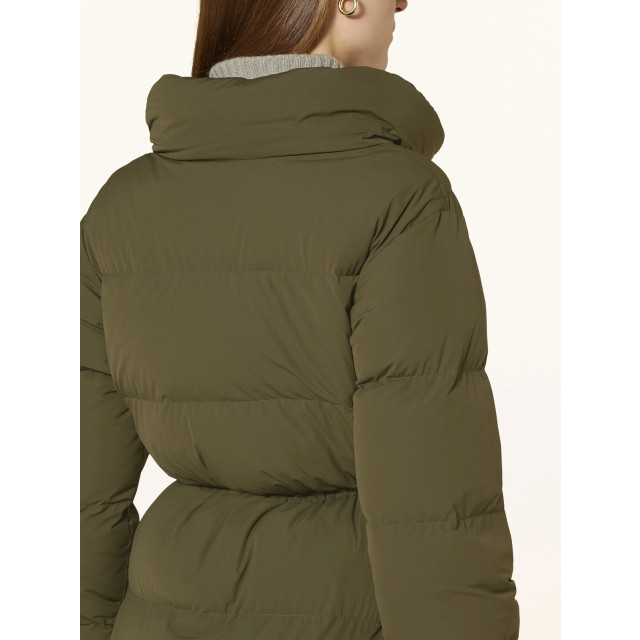 Woolrich Women matt stretch long puffer parka dark 153860602 large
