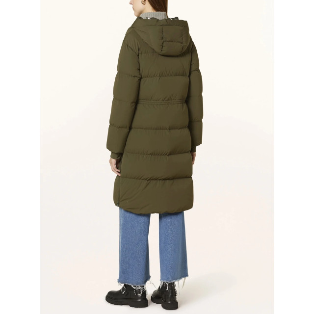 Woolrich Women matt stretch long puffer parka dark 153860602 large