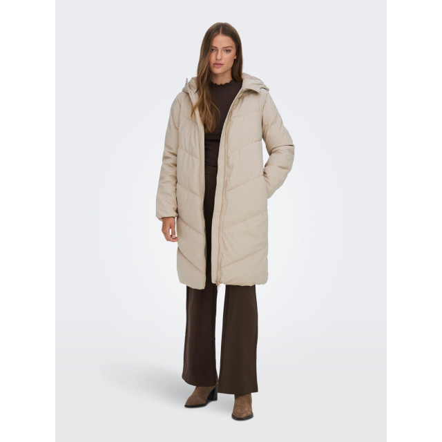 Jacqueline de Yong Jdyulrikka water repellent puffa ot taupe 4509.77.0009 large