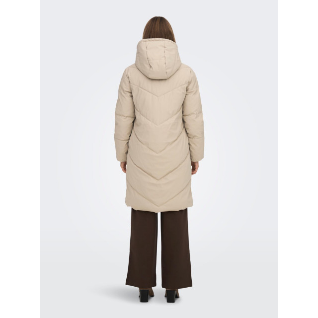 Jacqueline de Yong Jdyulrikka water repellent puffa ot taupe 4509.77.0009 large