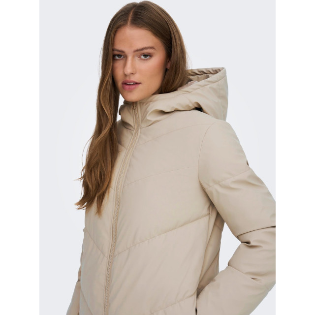 Jacqueline de Yong Jdyulrikka water repellent puffa ot taupe 4509.77.0009 large