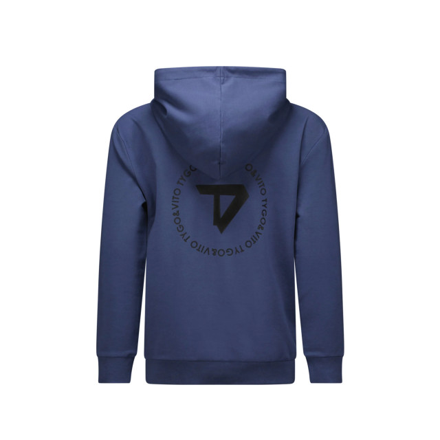 Tygo & Vito Teens jongens hoodie damian indigo 153923627 large