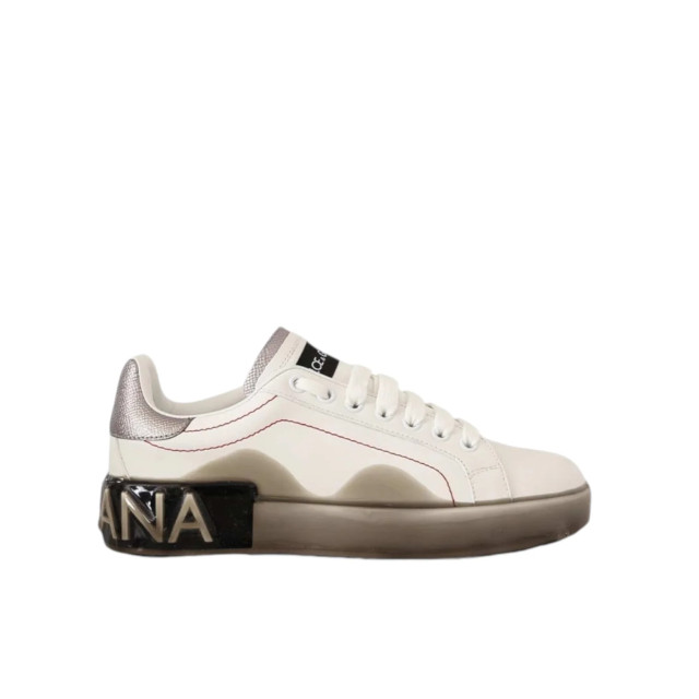 Dolce and Gabbana Goud sneakers Dolce & Gabbana Wit Smelt Sneakers large