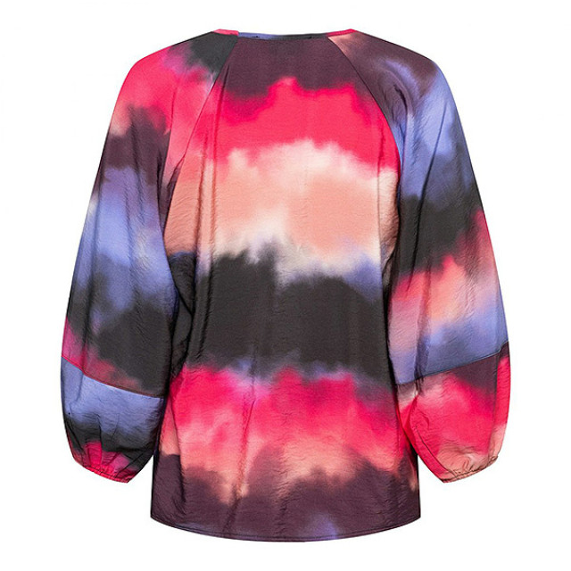 &Co Woman &co women blouse eden watercolor pink multi Eden Watercolor - Pink multi large