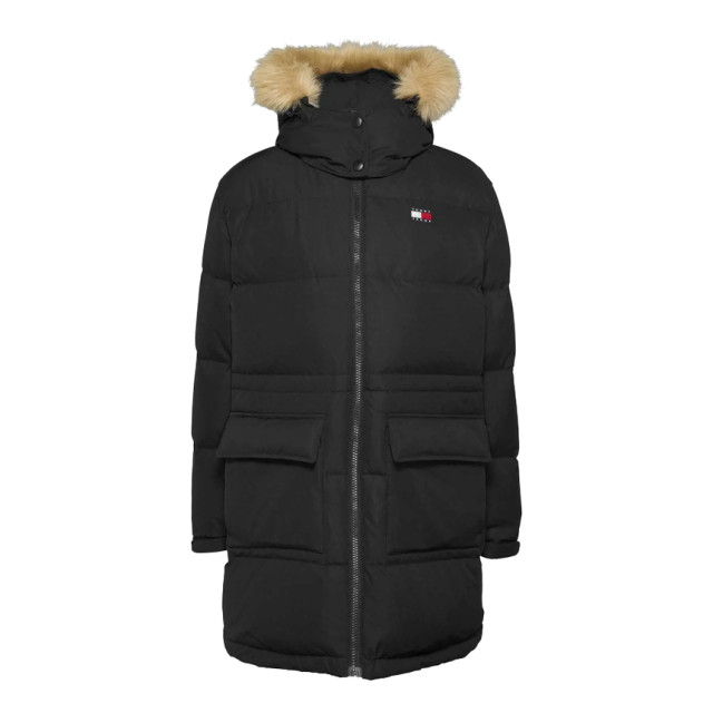 Tommy Hilfiger Midi alaska faux fur jacket DW0DW18821-BDS-S large