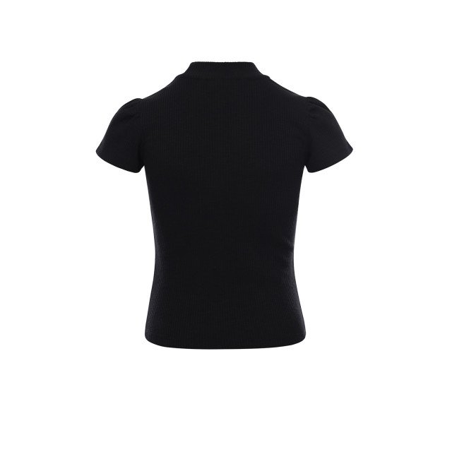 Looxs Revolution T-shirt slub jersey black  voor meisjes in de kleur 2301-5414-090 large Looxs Revolution T-shirt slub jersey black  voor meisjes in de kleur 2301-5414-090 large