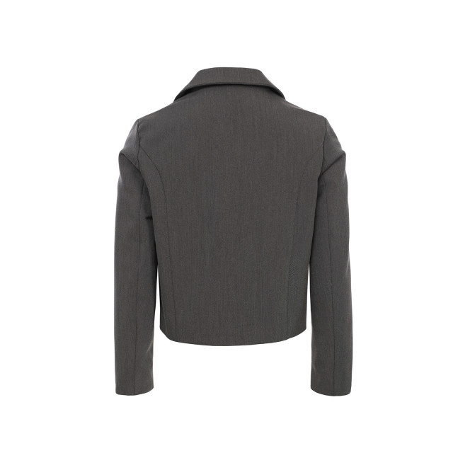Looxs Revolution Cropped blazer grey melee voor meisjes in de kleur 2432-5048-006 large
