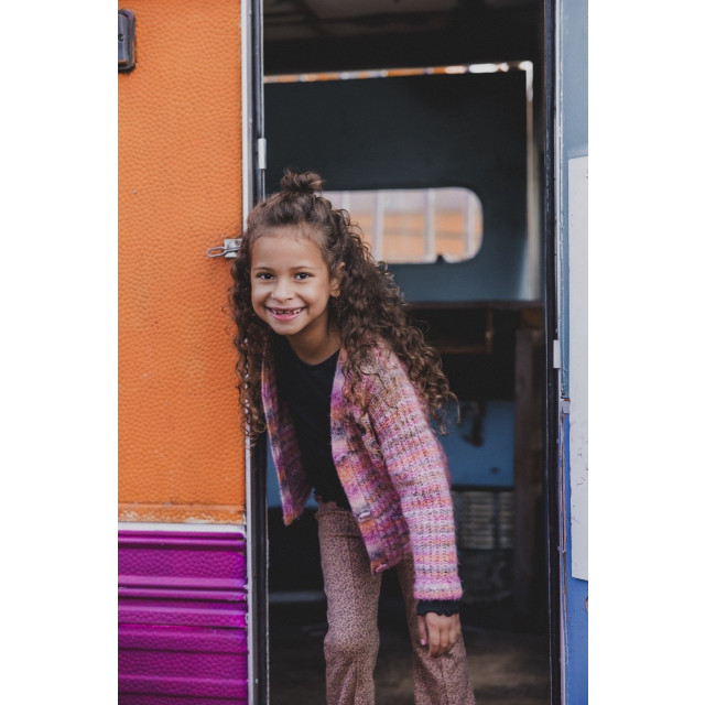 Looxs Revolution Gebreid vest muticolor voor meisjes in de kleur 2431-7336-949 large