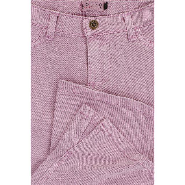 Looxs Revolution Colored flared denim lila voor meisjes in de kleur 2431-7639-607 large