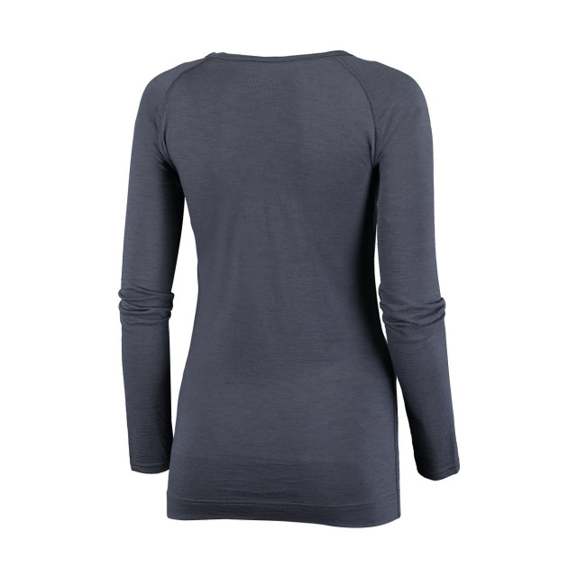 Nomad Pure merinowol longsleeve dames | graphite CUPWSLN8M112 large