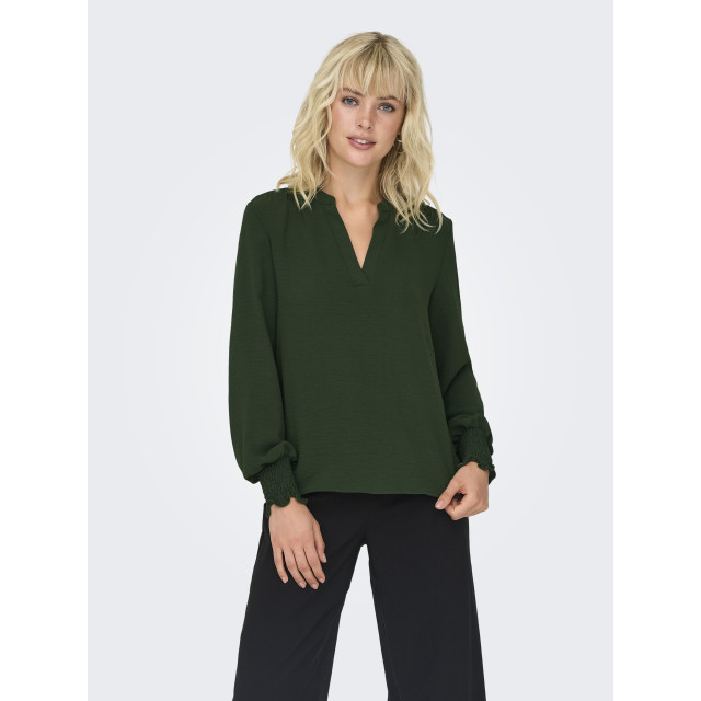 Only Onlmette v-neck ls smock top noos w 15284309 large