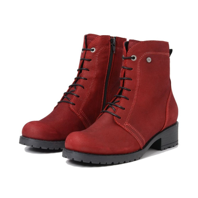 Wolky 02475-Quinta F2F Veterschoenen Rood 02475-Quinta F2F large