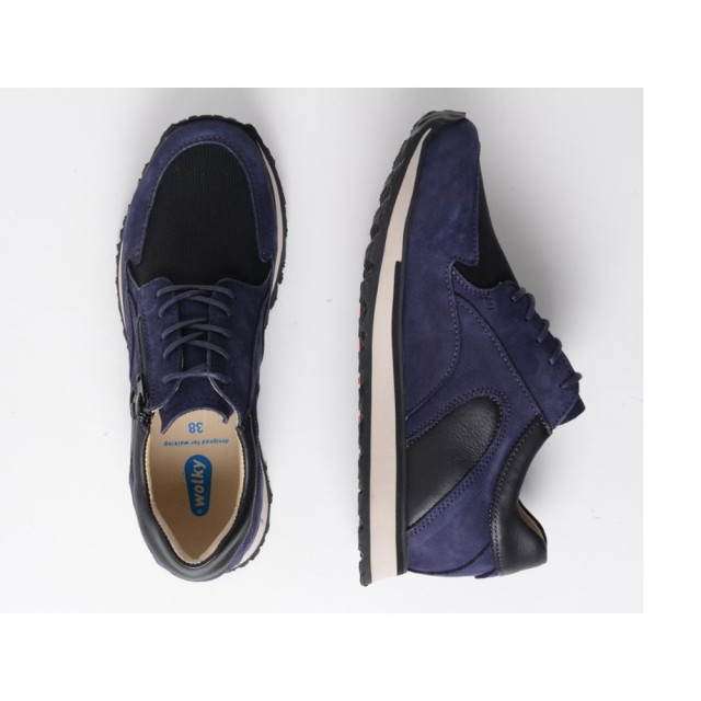 Wolky 05812-E Go S2F Veterschoenen Blauw 05812-E Go S2F large