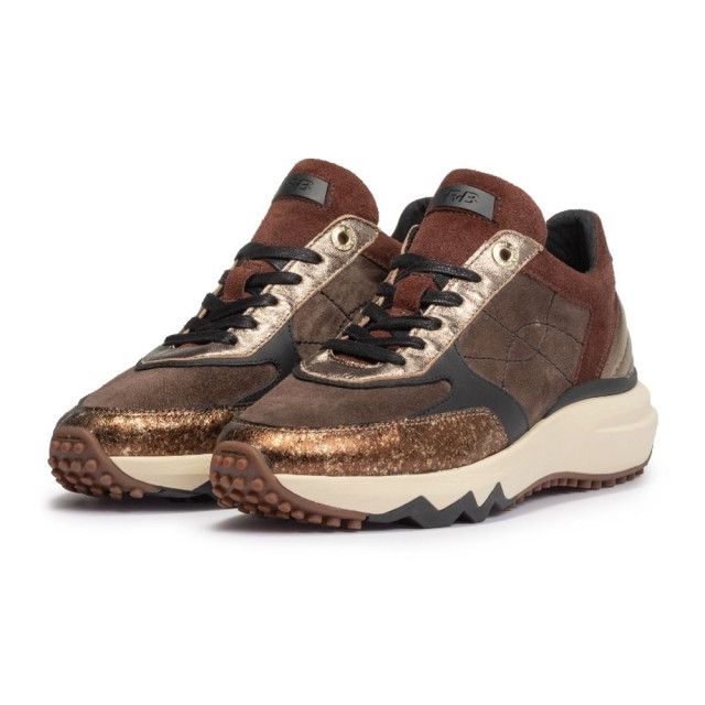 Floris van Bommel SFW-10089-92-01-Curvi 04.01 Veterschoenen Bruin SFW-10089-92-01-Curvi 04.01 large