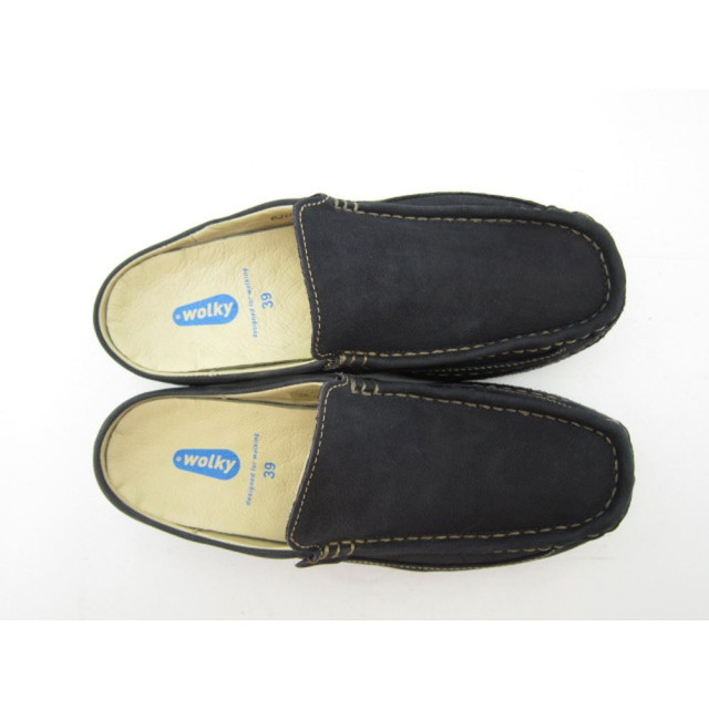 Wolky 06202-Roll Slide Sandalen Blauw 06202-Roll Slide large