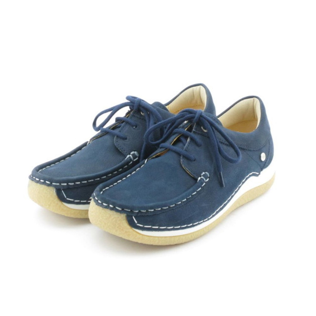 Wolky 04525-Celebration Veterschoenen Blauw 04525-Celebration large