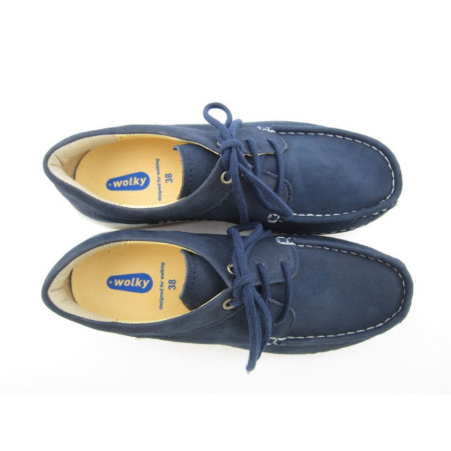 Wolky 04525-Celebration Veterschoenen Blauw 04525-Celebration large