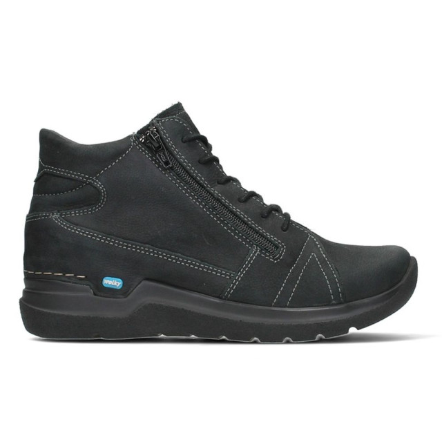 Wolky 06606-Why Veterschoenen Zwart 06606-Why large