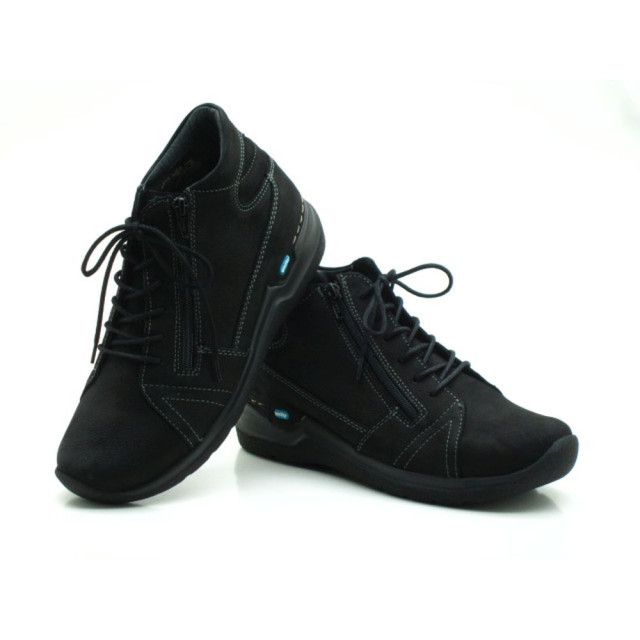 Wolky 06606-Why Veterschoenen Zwart 06606-Why large
