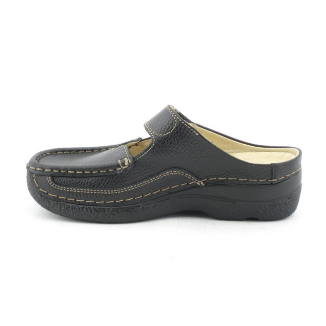 Wolky 06227-Roll Slipper Sandalen Zwart 06227-Roll Slipper large