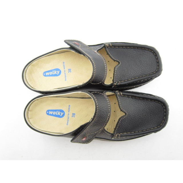 Wolky 06227-Roll Slipper Sandalen Zwart 06227-Roll Slipper large