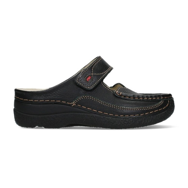Wolky 06227-Roll Slipper Sandalen Zwart 06227-Roll Slipper large