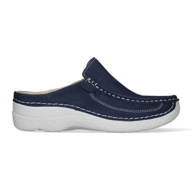 Wolky 06202-Roll Slide Sandalen Blauw 06202-Roll Slide large