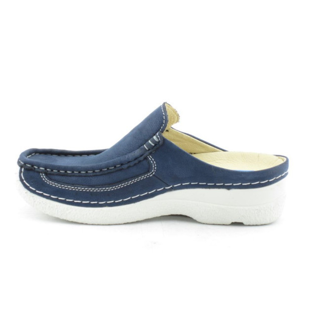 Wolky 06202-Roll Slide Sandalen Blauw 06202-Roll Slide large