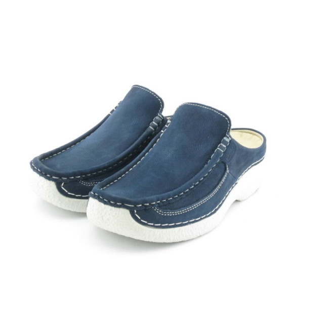 Wolky 06202-Roll Slide Sandalen Blauw 06202-Roll Slide large