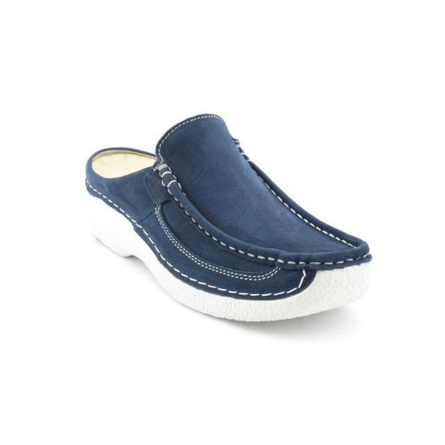 Wolky 06202-Roll Slide Sandalen Blauw 06202-Roll Slide large