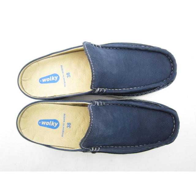 Wolky 06202-Roll Slide Sandalen Blauw 06202-Roll Slide large