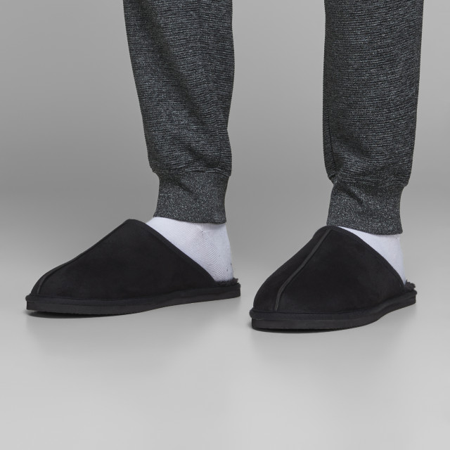 Jack & Jones Dudely microfiber pantoffel 12170309-BLK-43 large