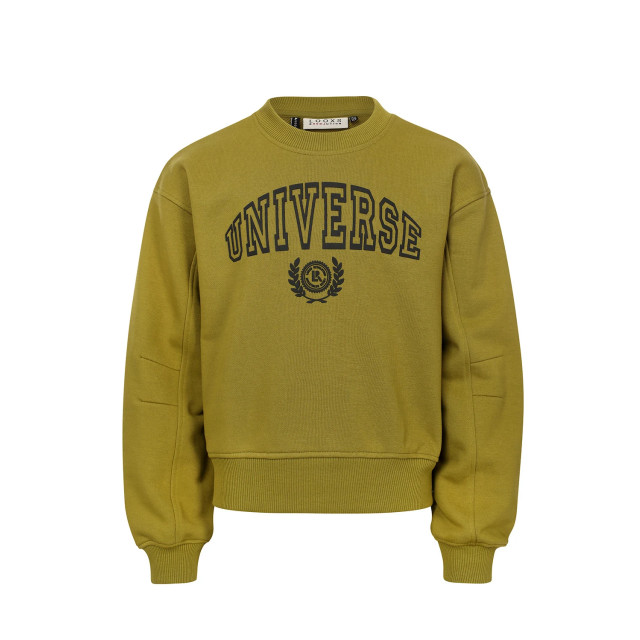 Looxs Revolution Sweater moss universe voor meisjes in de kleur 2433-5318-342 large