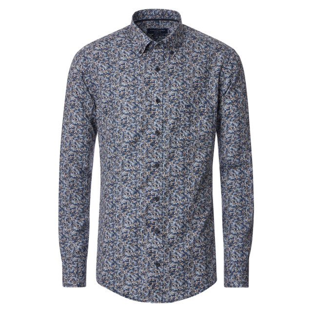 Casamoda Heren overhemd 444307500 100 blue Overhemd 444307500 100Blue large