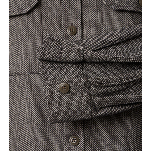 Casamoda Heren overshirt 444311700 200 brown Overhemd 444311700 200Brown large