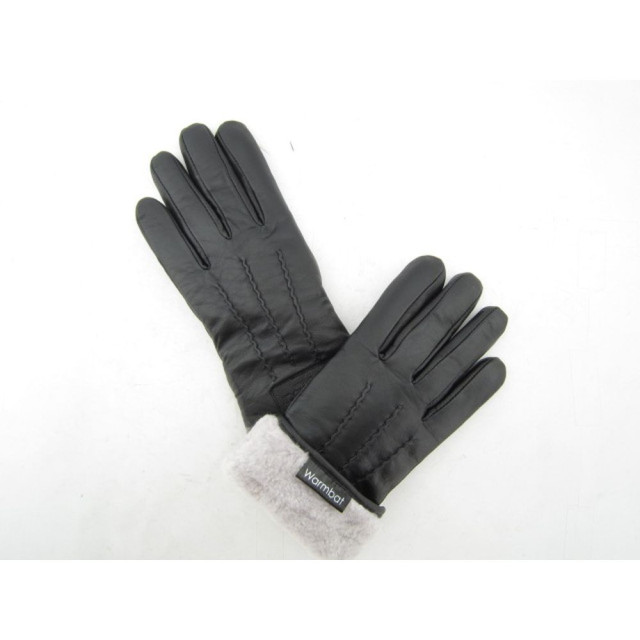 Warmbat Glo 3020-gloves woman leather 99-black GLO 3020-Gloves Woman Leather large