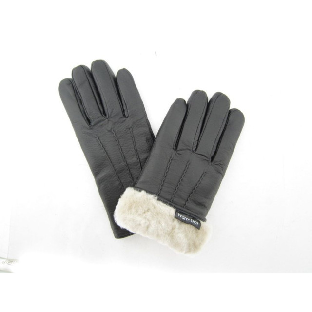 Warmbat Glo 4024-gloves men goat leather 99-black GLO 4024-Gloves Men Goat Leather large