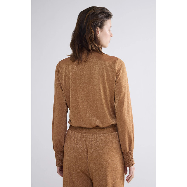 Summum 3s5009-30644 smocked top fine lurex jersey 3s5009-30644 Smocked top Fine Lurex Jersey large