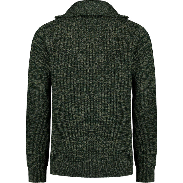 No Excess Pullover half zipper high neck 3 co dark green 25230926-052 large