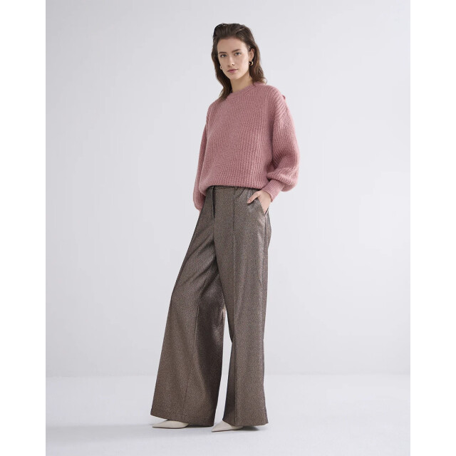 Summum 7s5876-8016 554 bare shoulder sweater airy alpaca blend knit antiquepink 7s5876-8016 554 large