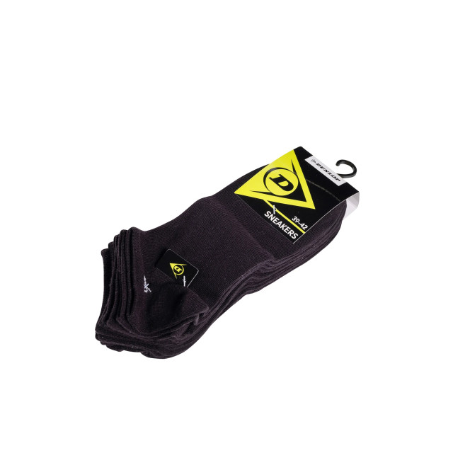 Dunlop Heren sneakersokken 5-pack DLP-AV166C-BLACK-39 large